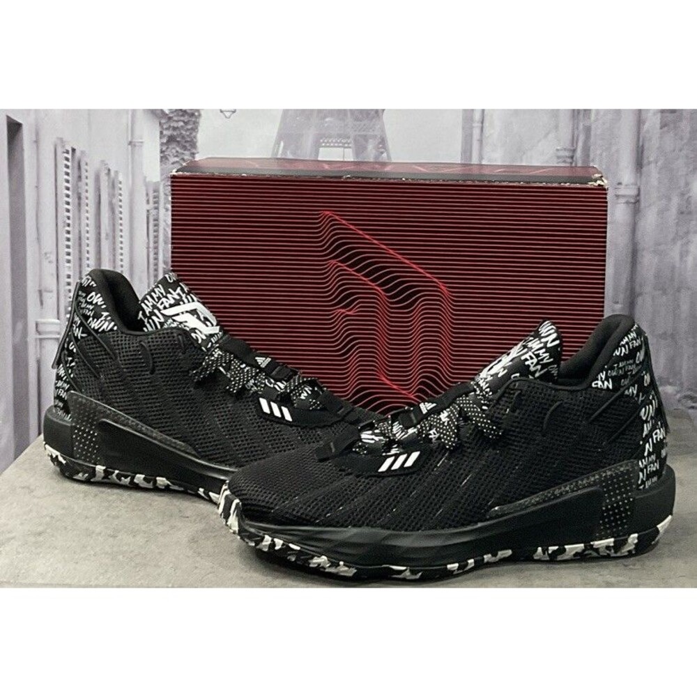 Adidas Dame 7 Black/Silvermet Basketball Men’s Shoes Size 11